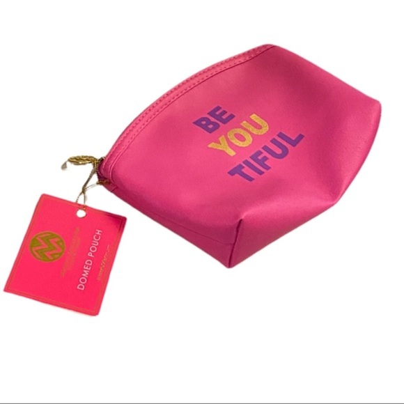 Macbeth Collection Pink Be YOU tiful Beautiful Makeup Bag NWT - Picture 2 of 7